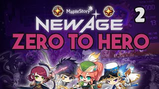 MapleStory Zero to Hero  Reboot Hyperion  Ep 2  Solo Progression [upl. by Attegroeg740]