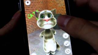 iRaptor Red Froyo Talking Cat Animation from Di Mobile [upl. by Ylen]