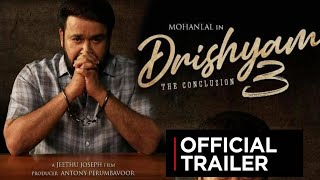 Drishyam 3 First Look  Trailer  Malayalam  Mohanlal  Jeethu Joseph  Release Date  Official [upl. by Doubler]