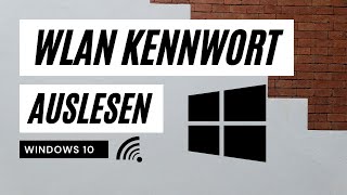 WLAN Kennwort anzeigen lassen Windows [upl. by Heywood]