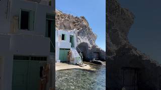 📍 milos  Kikladhes Greece 🇬🇷💙shorts milos 🎥 fvlyacelik [upl. by Anoirb]