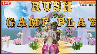 BGMI Rush GAMEPLAY 🔥🔥BGMI Live with GOD HelaYT [upl. by Jammal]