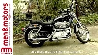 2003 HarleyDavidson XL 883 Custom Review [upl. by Akselav]