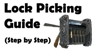 The Elder Scrolls Online Lockpicking Guide step by step How to Tutorial Guide [upl. by Leahcar]