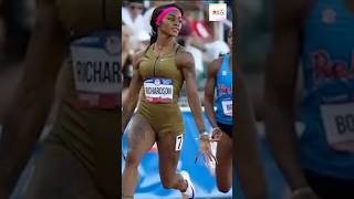 Sha Carri the QUEEN viralvideo athletics [upl. by Nylirej873]