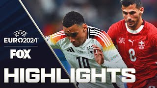 Switzerland vs Germany Highlights  UEFA Euro 2024 [upl. by Epperson]