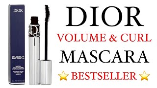 DIOR Diorshow Iconic Overcurl 24H Volume amp Curl 090 Black MASCARA UNBOXING [upl. by Doniv]