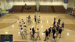 Hayfield High SchooHayfield High School vs Mankato Loyola High School Boys JuniorVarsity Basketball [upl. by Zebedee68]