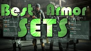 Best Set Armor Combinations Division Gear Set guide [upl. by Fitting445]