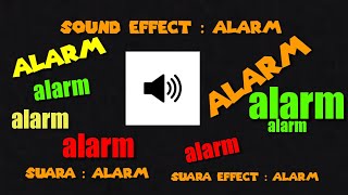 sound efect  Alarm [upl. by Ainessey]