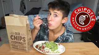 CHIPOTLE MUKBANG [upl. by Gerhan]