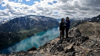 Besseggen Jotunheimen National Park in Norway [upl. by Anilatak]