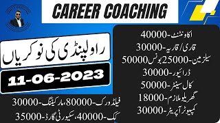 Rawalpindi Jobs June 11 2023 Rawalpindi Jobs Today Rawalpindi Private Jobs  Rawalpindi ma job [upl. by Laohcin267]