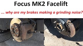 Focus MK2 Front Brake discs and pads replacement [upl. by Walley]