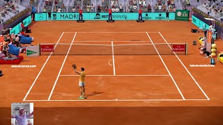 Nadal vs Shapovalov Mutua Madrid Virtual Open 2020 [upl. by Garvin426]