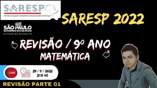 REVISÃO SARESP 9º ANO 2022 PARTE 02 SARESP [upl. by Hgielar380]