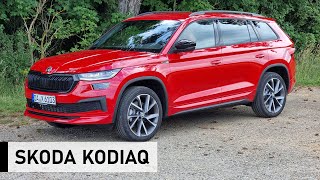 2022 Skoda Kodiaq Facelift Sportline Immer noch genial  Review Fahrbericht Test [upl. by Xylon]