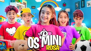 VOLTAMOS PARA INFÂNCIA POR 24 HORAS Os Mini Rosa [upl. by Montford]