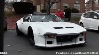 700 HP Nascar Powered Detomaso Pantera  LOUD [upl. by Kellie451]