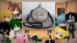 Mha reacts to Scp109 My Au Season 2 Episode 1 secrets￼ new years special [upl. by Annehcu]