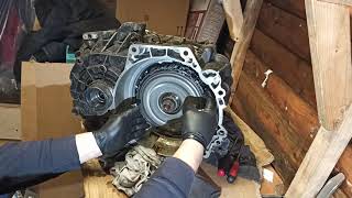 Gearbox teardown full dismantling of transmission DSG DQ25002E VW Audi Skoda Seat [upl. by Acimehs255]