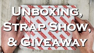 Win Free Watch Straps Worth 90  Montreux Straps Unboxing Giveaway And Strap Show [upl. by Gusti]