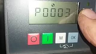 Siemens V20 inverter  how to change speed p1001 [upl. by Alel]