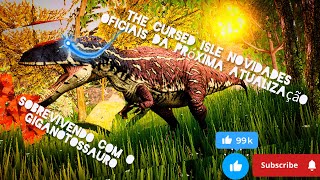 the cursed Isle novidades oficiais da próxima ATUALIZAÇÃO novo dino pode ser um sauropode 🥶 [upl. by Cherida]