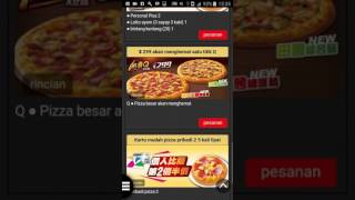 Menu pizza hut [upl. by Oirifrop]