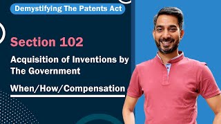 Government Acquisition of Invention  S102 45 [upl. by Grimbal]