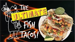 Best Fish Taco Recipe 😜Yellowtail Tacos amp Pico De Gallo Making The Best Fresh Yellowtail Recipe [upl. by Korman981]