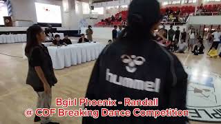 Cordillera Dance Festival 2024 Breaking Dance Competition Bgirl Phoenix  Randall [upl. by Tezzil]