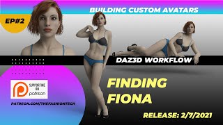 Daz3D to Clo3d  Creating Avatars [upl. by Kinelski]