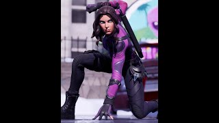 Fortnite Kate Bishop Skin  GAMEPLAY [upl. by Ylerebmik]