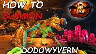 Dodo Wyvern ARK Spawn Command  How To Summon Dodo Wyvern  Fear Evolved CODE 2022 [upl. by Ioved]