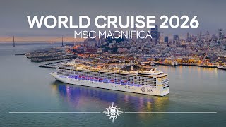 MSC World Cruise 2026 on board MSC Magnifica [upl. by Lonnie]