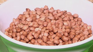 How to fry groundnut 1 SECRET INGREDIENT to make your GROUNDNUT Peanut SAND FREE [upl. by Lindgren]