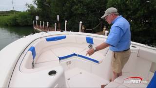 Robalo R302 2017 Test Video  By BoatTESTcom [upl. by Tobey]