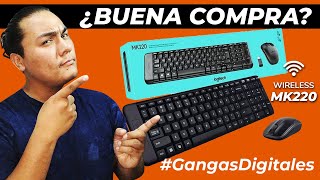 ⚡El Mouse y Teclado inalámbricos más barato Logitech Mk220 Unboxing Review GangasDigitales [upl. by Hildagarde170]