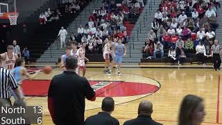 Sheboygan North at Sheboygan South Varsity Boys Basketball Jan 29 2022 [upl. by Vivia40]