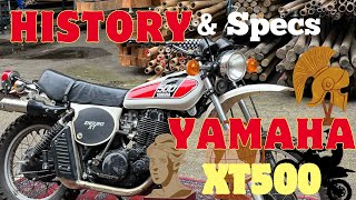 Yamaha XT500  The history behind a legendary machine  Red Carpet Reviews [upl. by Nathanoj]