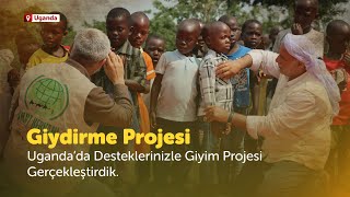 Uganda da Giyim Yardımı Gerçekleştirdik [upl. by Aztilay]