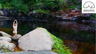 EPIC Wild Camp amp SWIM Spot on DARTMOOR [upl. by Yeliw]