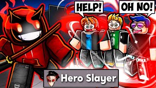 I Unlocked THE AWAKENED HERO SLAYER STAIN MOVESET in ROBLOX Heroes Battlegrounds… [upl. by Jemie925]