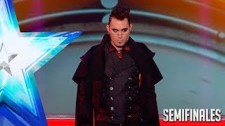 Las segundas oportunidades existen Acheron pasa a la Final  Semifinales 3  Got Talent España 2017 [upl. by Marceau]