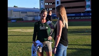 2017 Womens Soccer Championship USF Post Game Interviews [upl. by Elrem821]