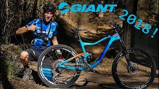 Giant Trance Advanced 1 2018  Test ride amp Review [upl. by Eiggem]