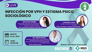 INFECCIÓN POR VPH Y ESTIGMA PSICO SOCIOLÓGICO [upl. by Rawdin]