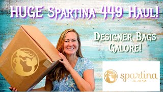 HUGE Spartina 449 Haul  Gorgeous Bags Galore  Villains and Vice [upl. by Curry]