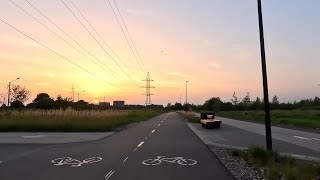 Tallinn by Bike Lasnamäe Bicycle Highway [upl. by Adnalohs]